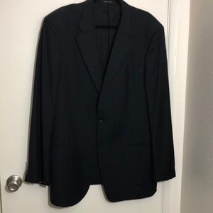 Mens black Neiman Marcus suit Jacket size 44 L